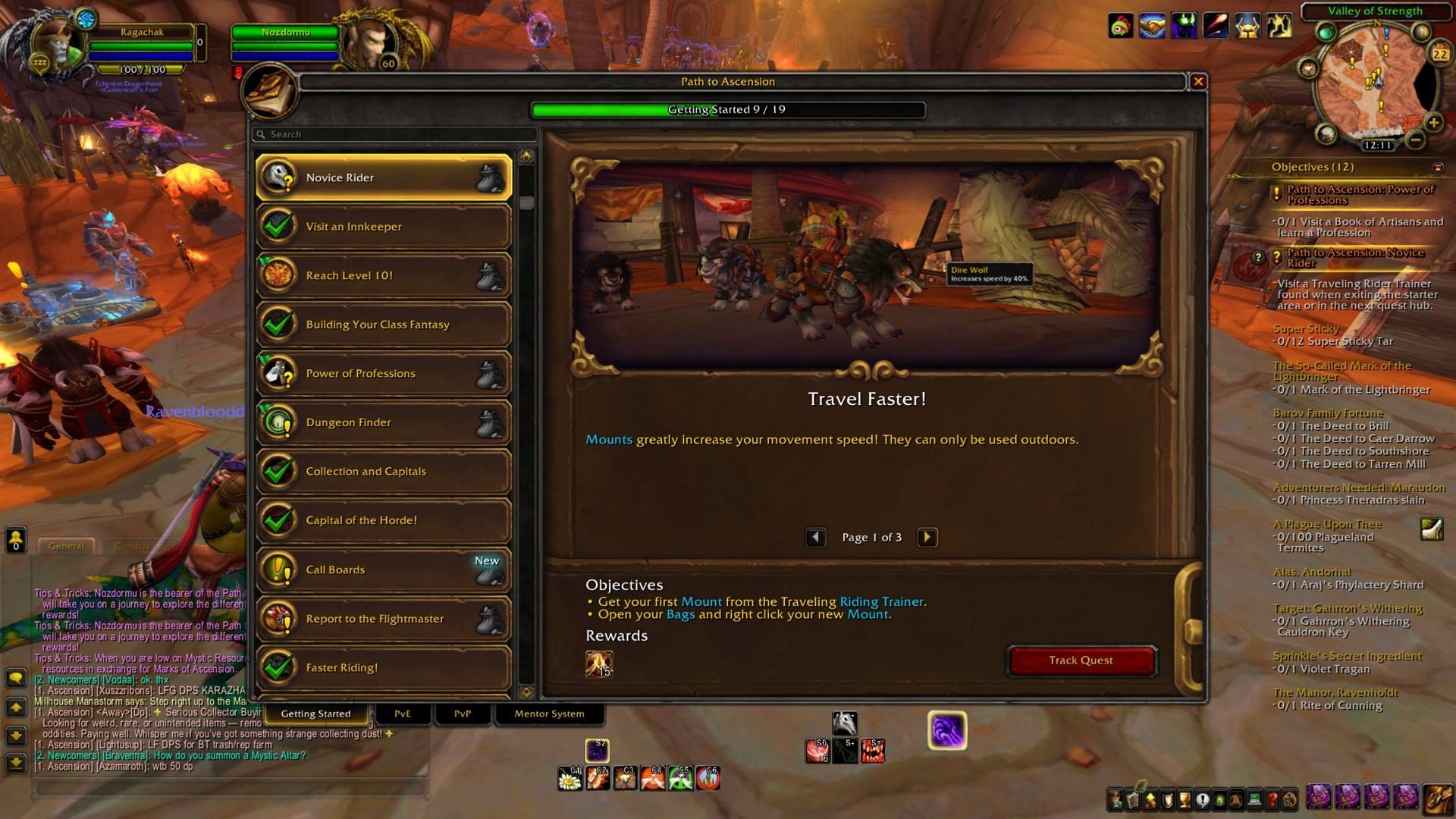 If you're new to WoW or Project Ascension in general, this can certainly be useful (Image via Blizzard Entertainment)